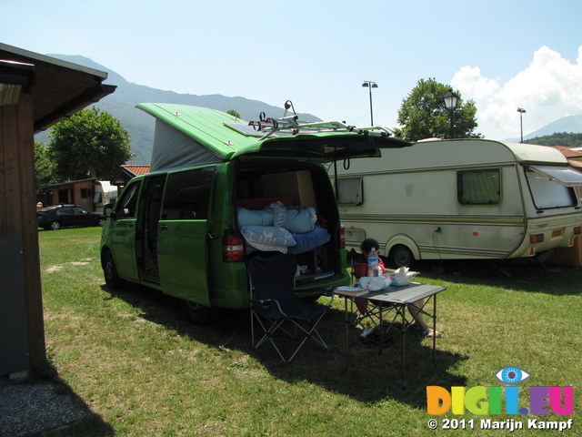 SX18950 Jenni at Lido campsite Colico, Itally